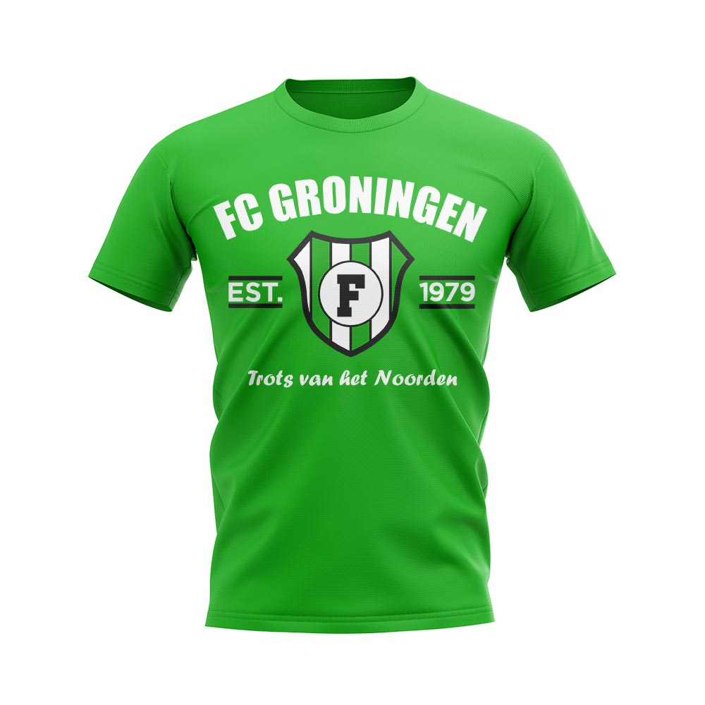 FC Groningen Established Football T-Shirt (Green)