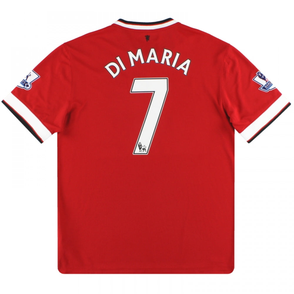 Manchester United 2014-15 Home (Di Maria #7) (Excellent)