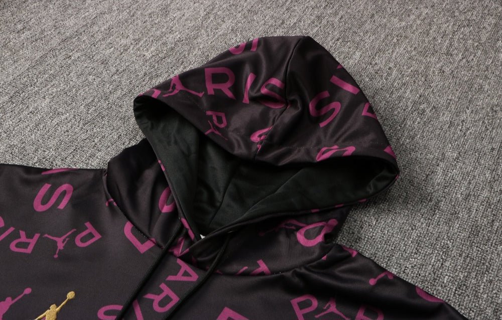 PSG Black and Purple x Gold Premium Tracksuit