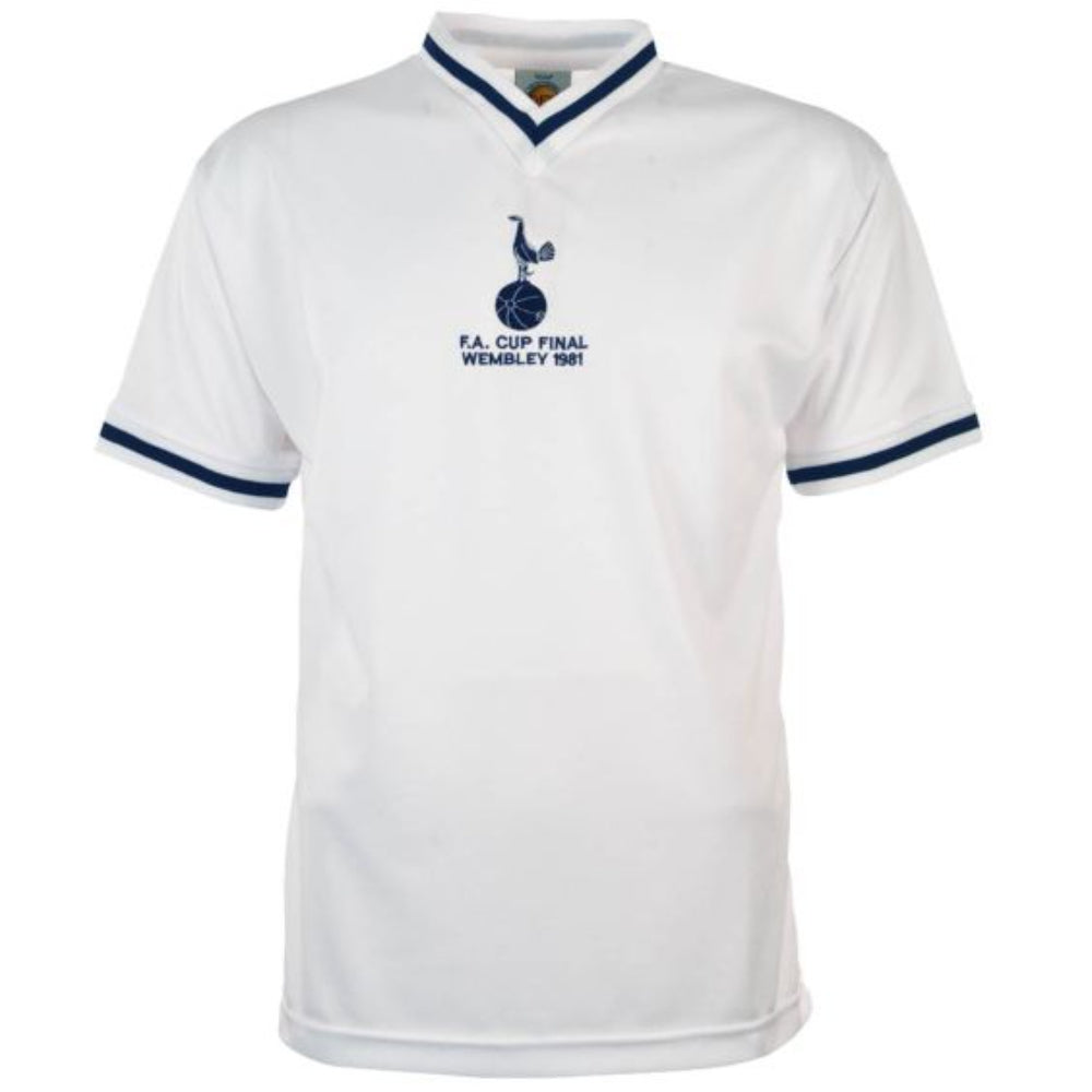 Tottenham Hotspur 1981 FA Cup Final Retro Shirt