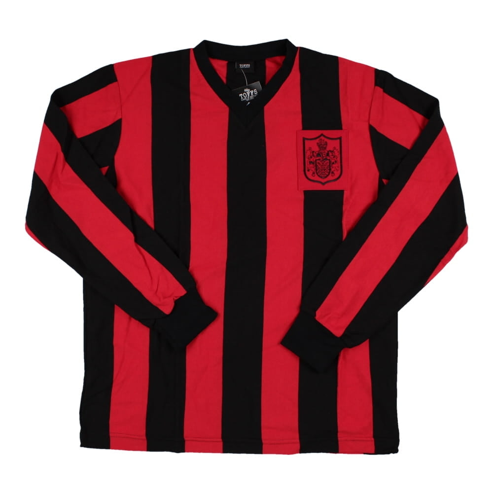 Fulham Away 1970s Retro Football Shirt