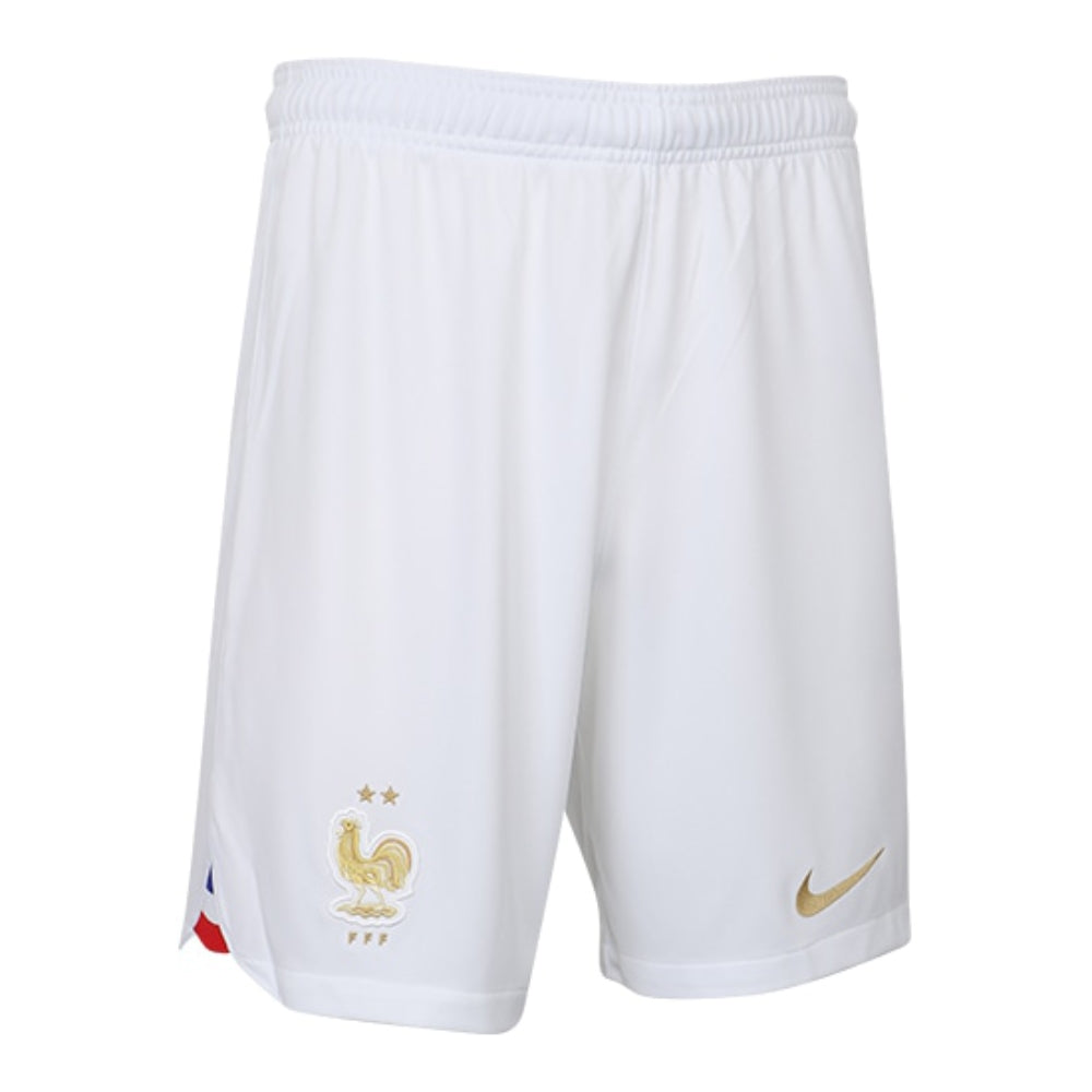 2022-2023 France Home Shorts (White)