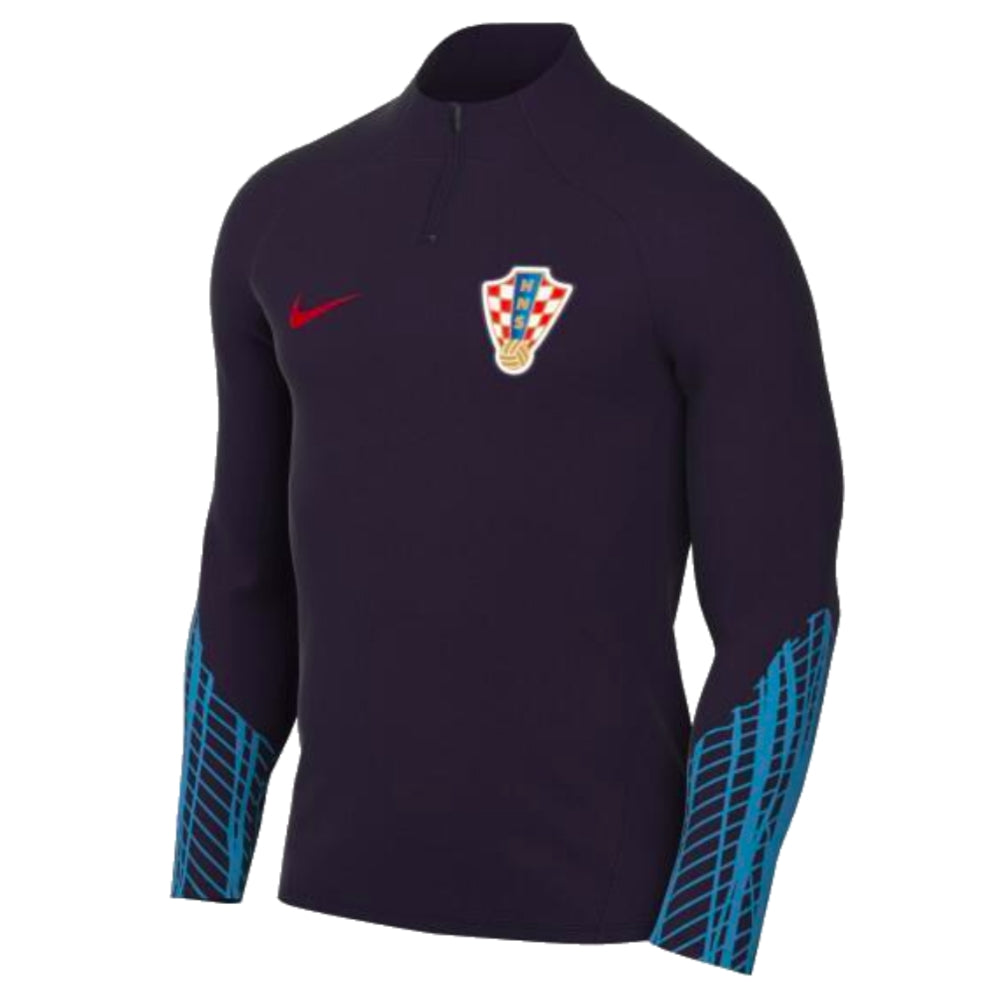 2022-2023 Croatia Strike Drill Top (Navy)