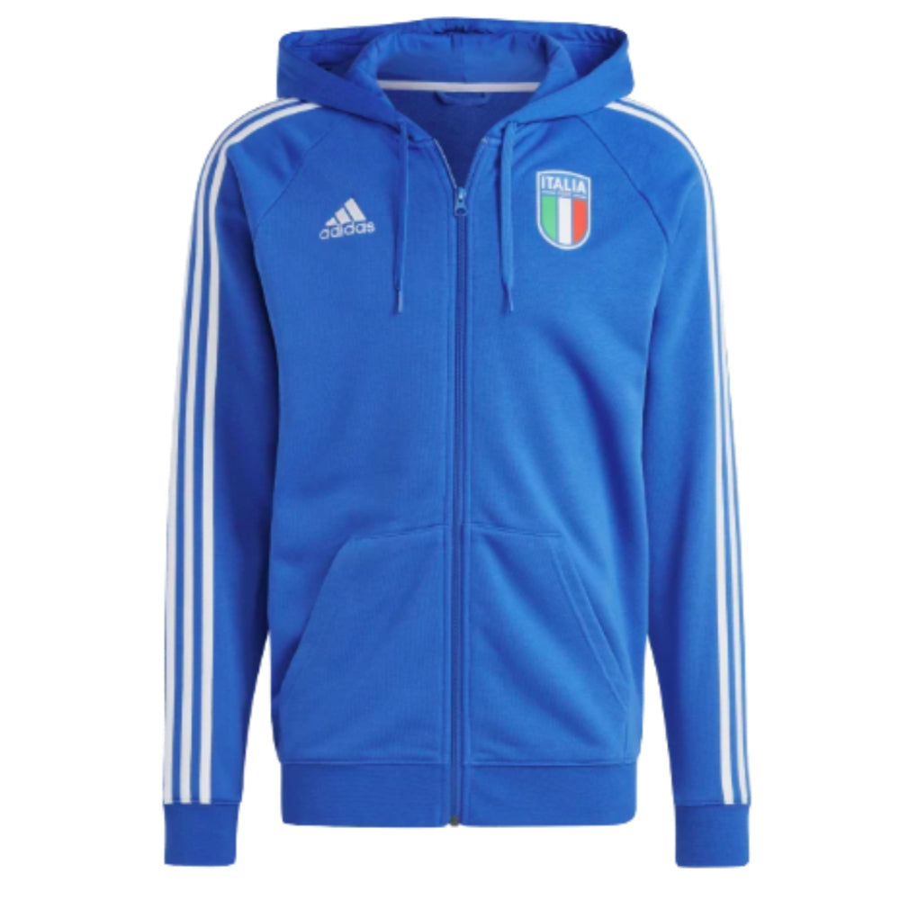 2023-2024 italy Full Zip Hoody (Blue)