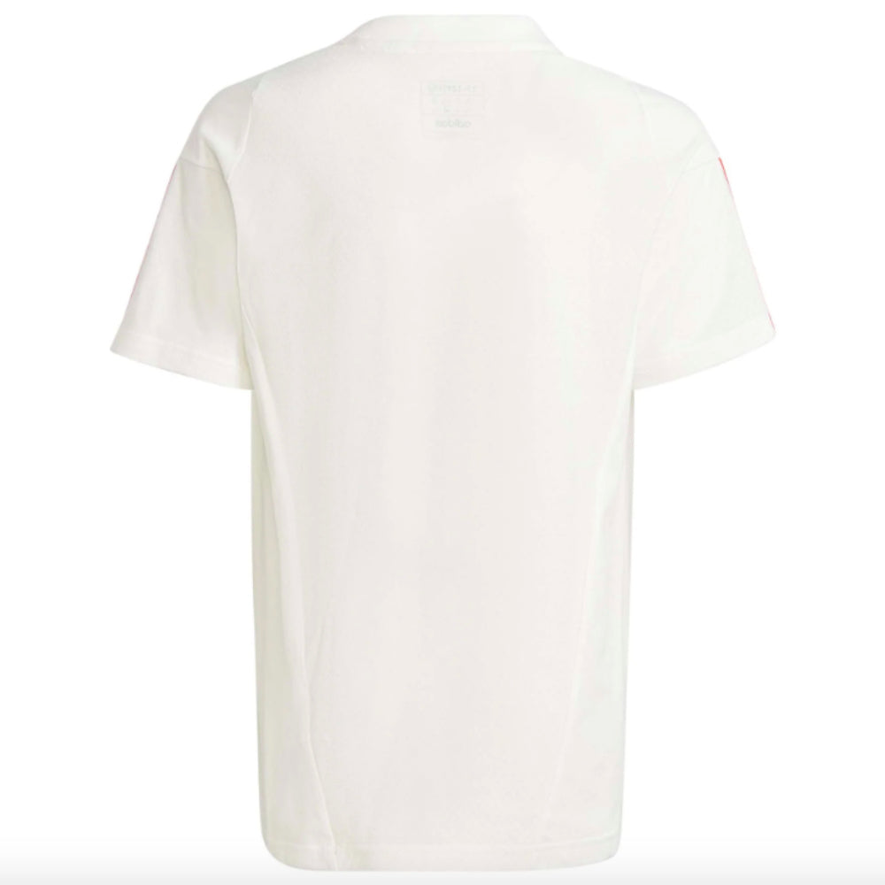 2023-2024 Man Utd Training Tee (White) - Kids
