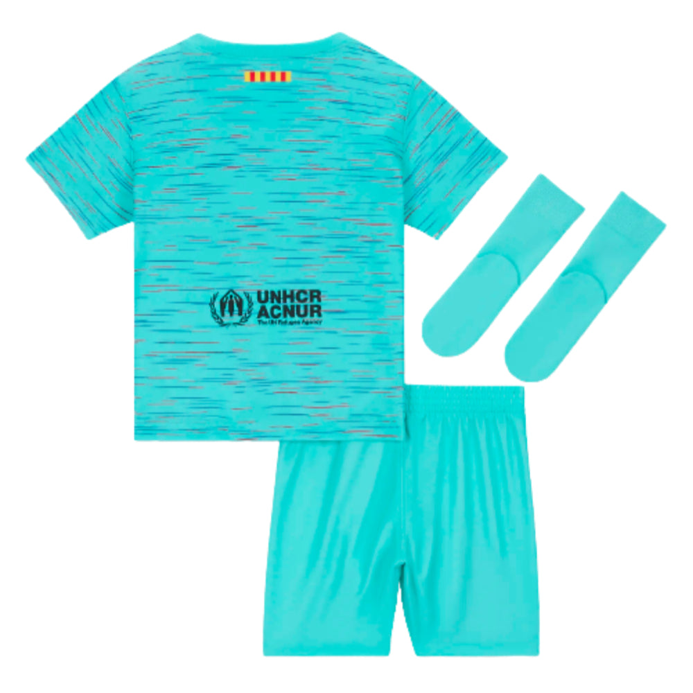 2023-2024 Barcelona Infants Baby Third Kit