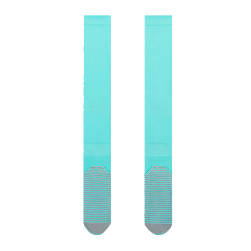 2023-2024 Barcelona Third Socks (Aqua)