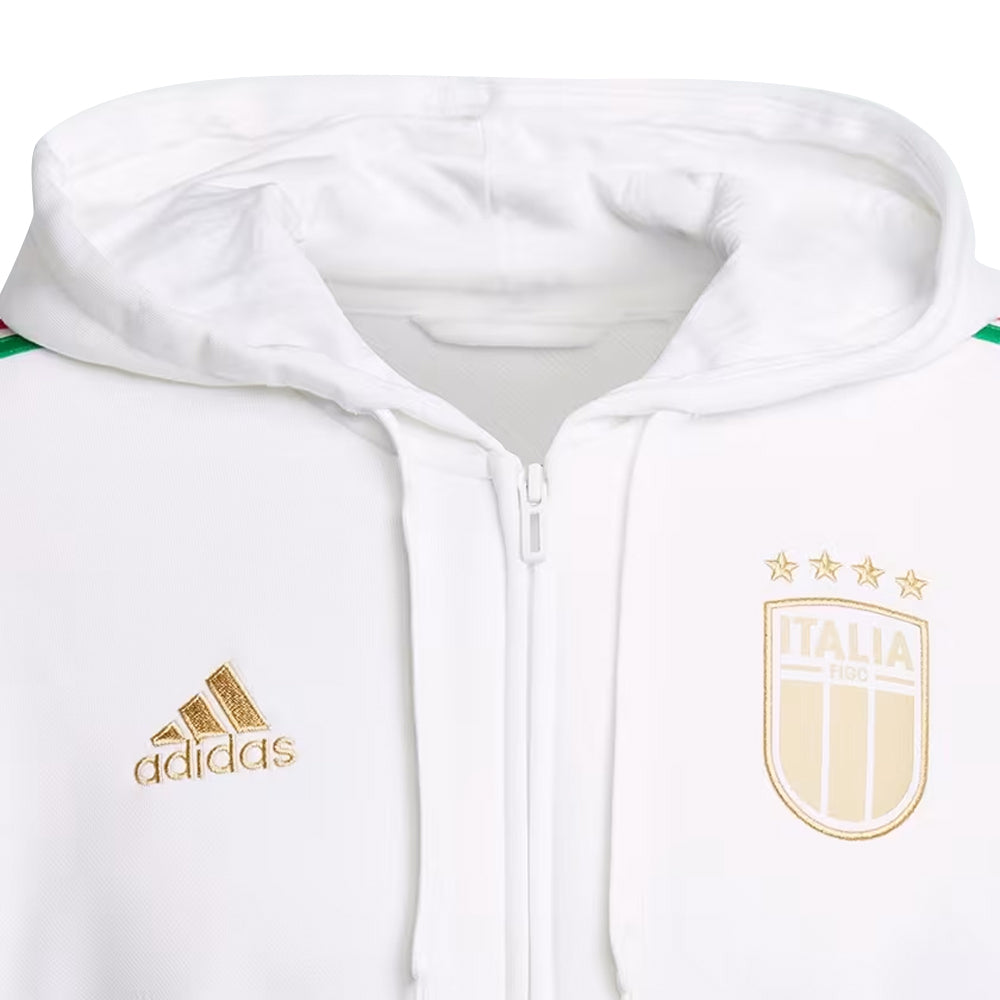 2024-2025 Italy DNA Full Zip Hoody (White)