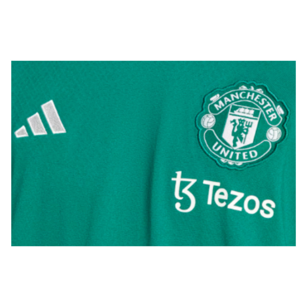 2023-2024 Man Utd Training Tee (Green)