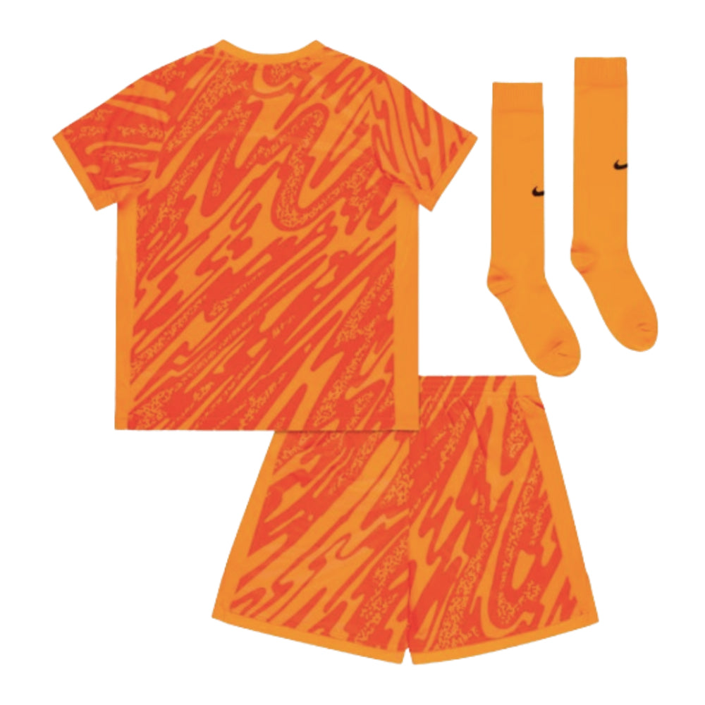 2024-2025 England Home Goalkeeper Mini Kit