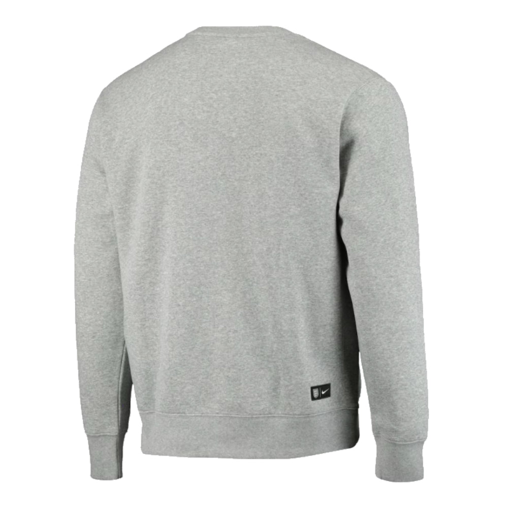 2024-2025 England Crew Sweatshirt (Grey)