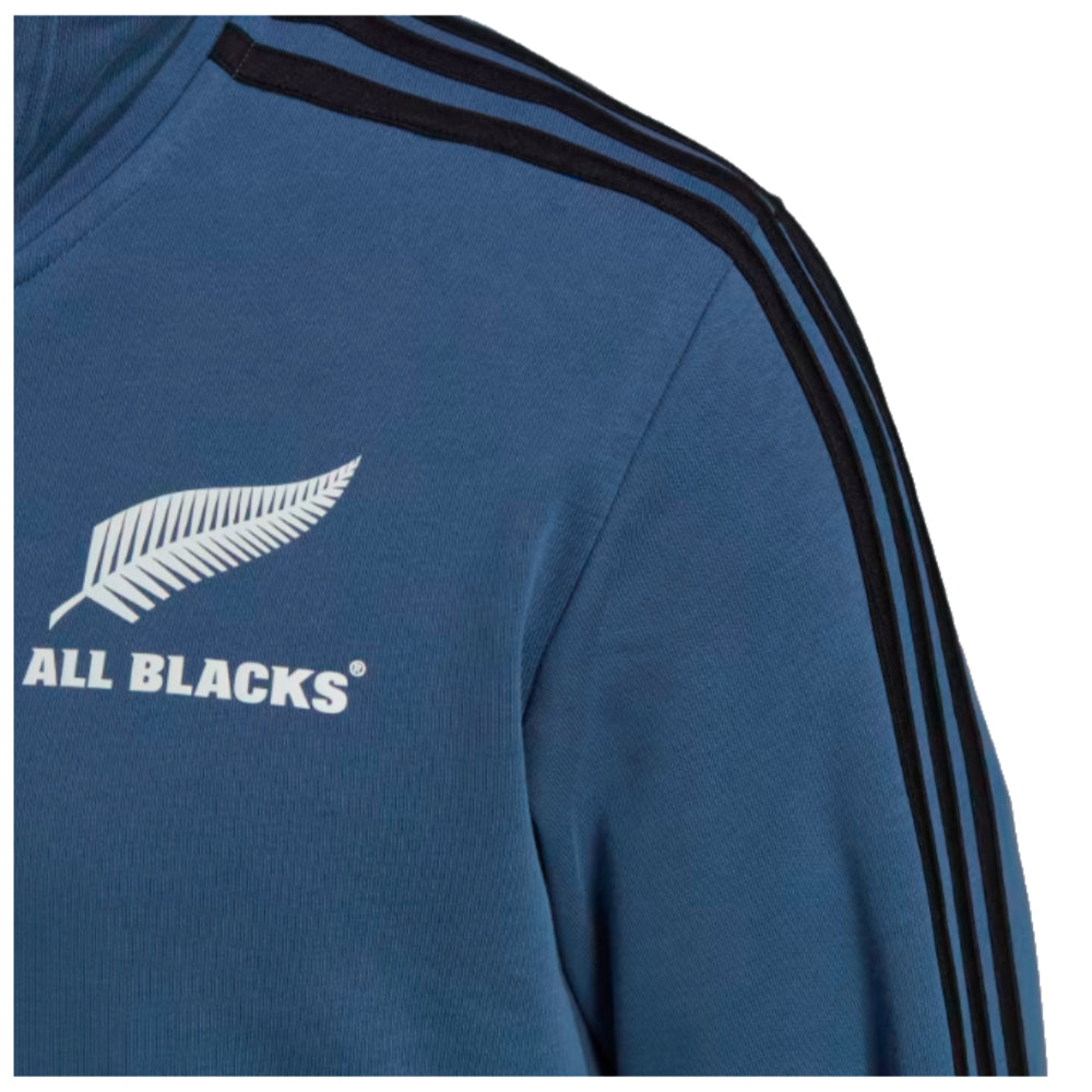 2023-2024 New Zealand All Blacks Full Zip Hoodie (Navy)