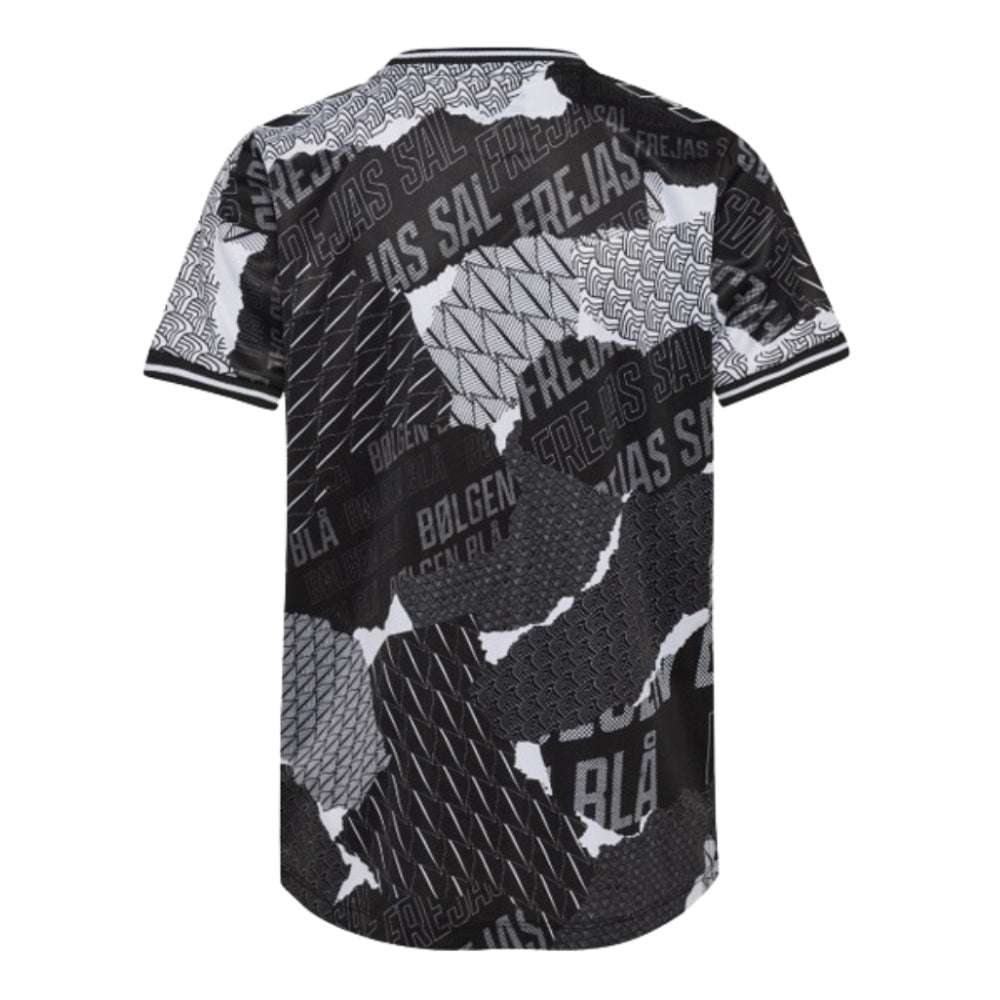 2024-2025 Denmark Pre-Game Jersey (Black) - Kids