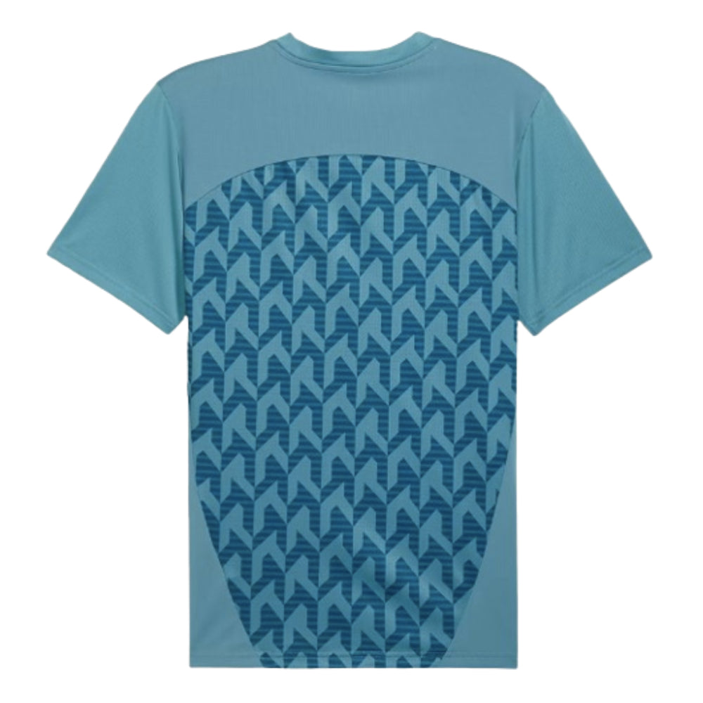 2024-2025 Marseille Pre-Match Shirt (Bold Blue)