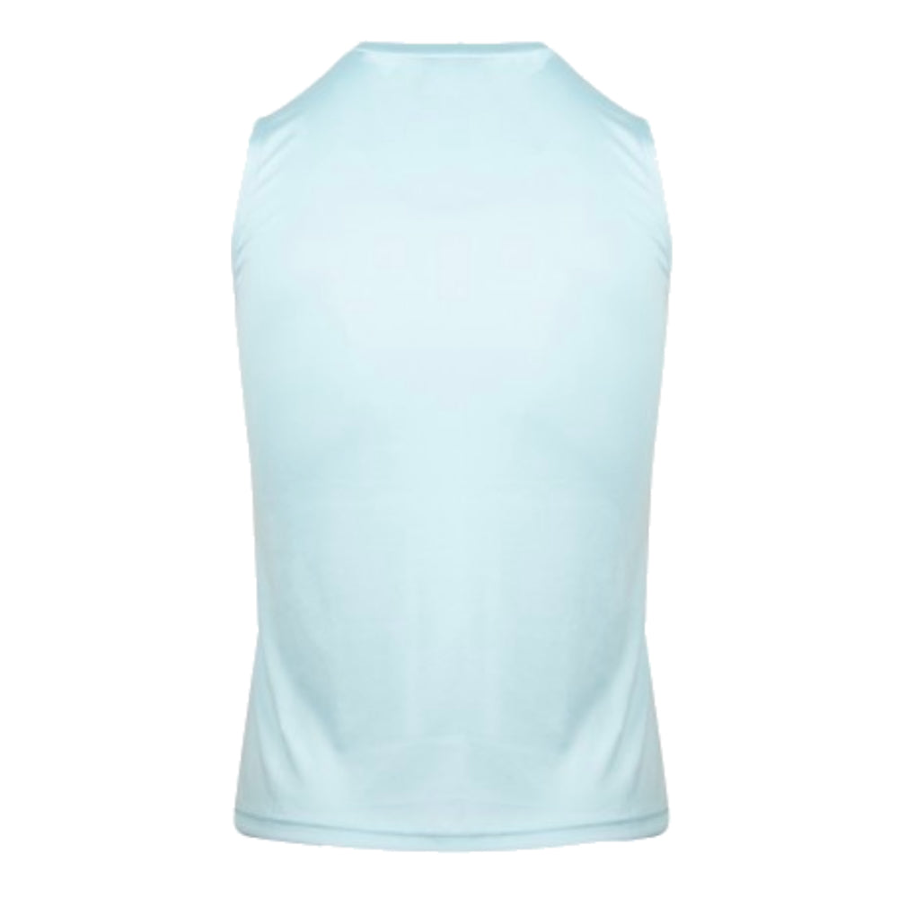 2024-2025 Lazio Graphic Sleeveless Training Shirt (Ice Blue)