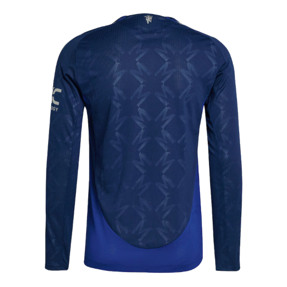 2024-2025 Man Utd Authentic Long Sleeve Away Shirt