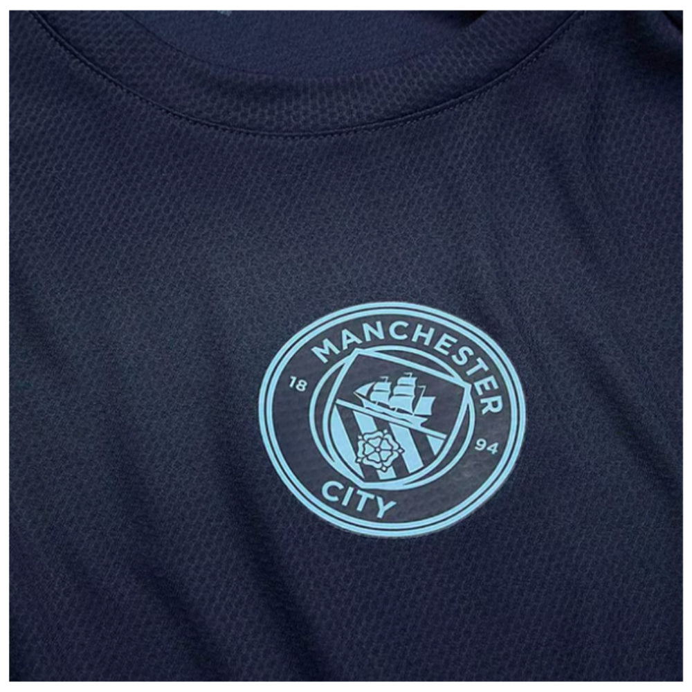 2024-2025 Man City Training Shirt (Inky Blue) - Kids