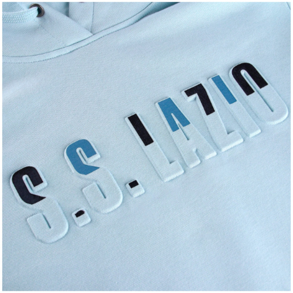 2024-2025 Lazio Over The Head Hoodie (Ice Blue)