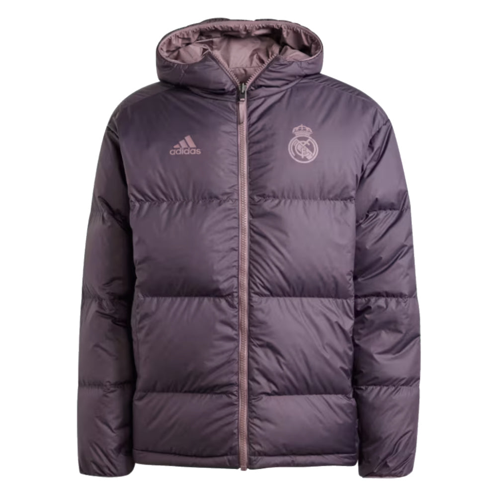 2024-2025 Real Madrid Seasonal Down Jacket (Shadow Fig)