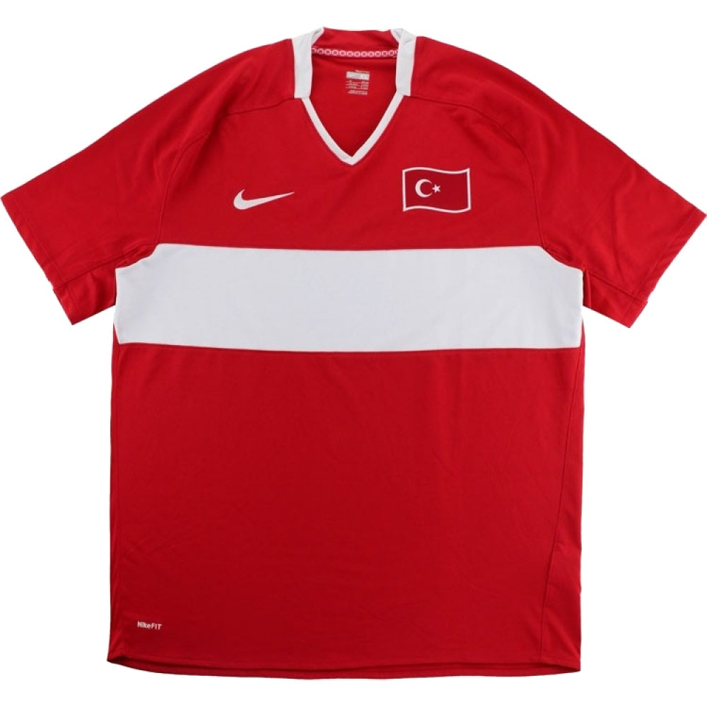 Turkey 2008-09 Home Shirt ((Excellent) XL)