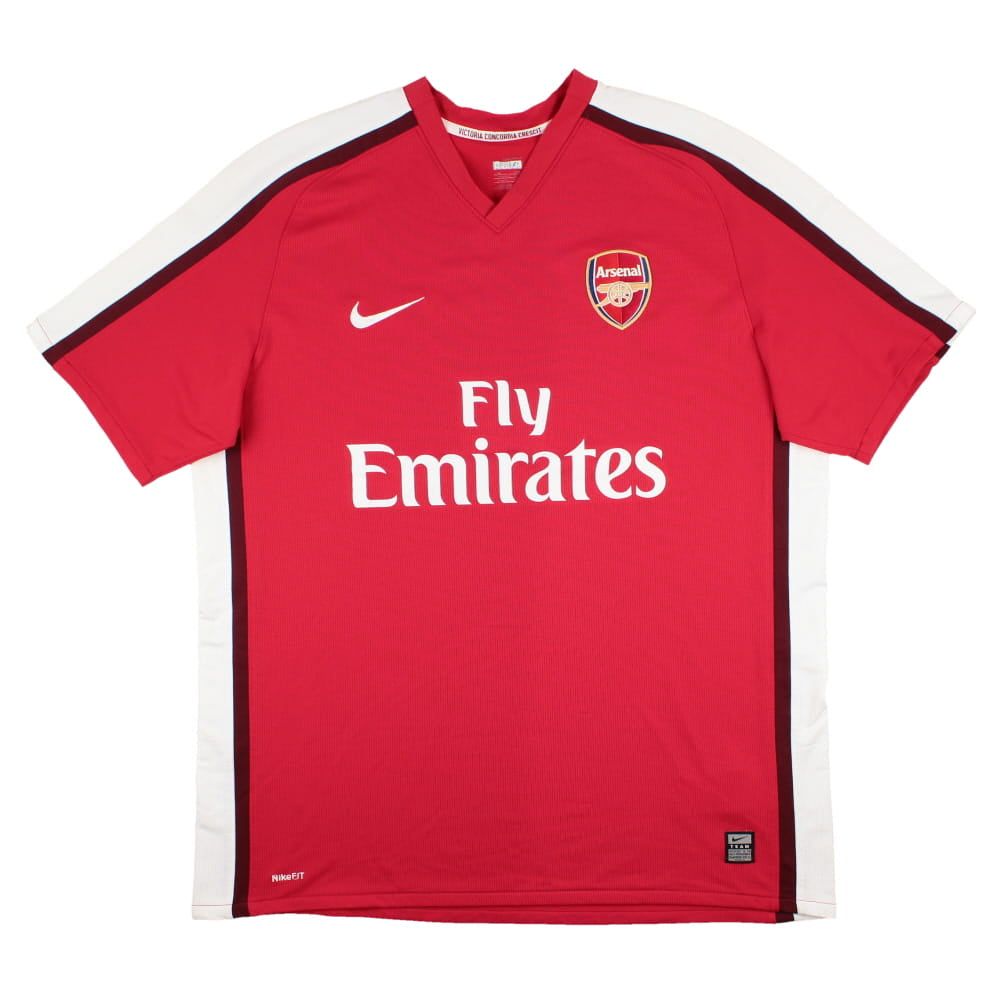 Arsenal 2008-10 Home Shirt (SB) v.Persie #11 (Mint)