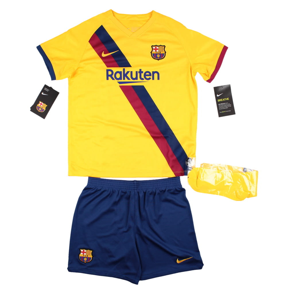 Barcelona 2019-20 Away Infant Kit (Messi #10) (XLB) (Very Good)