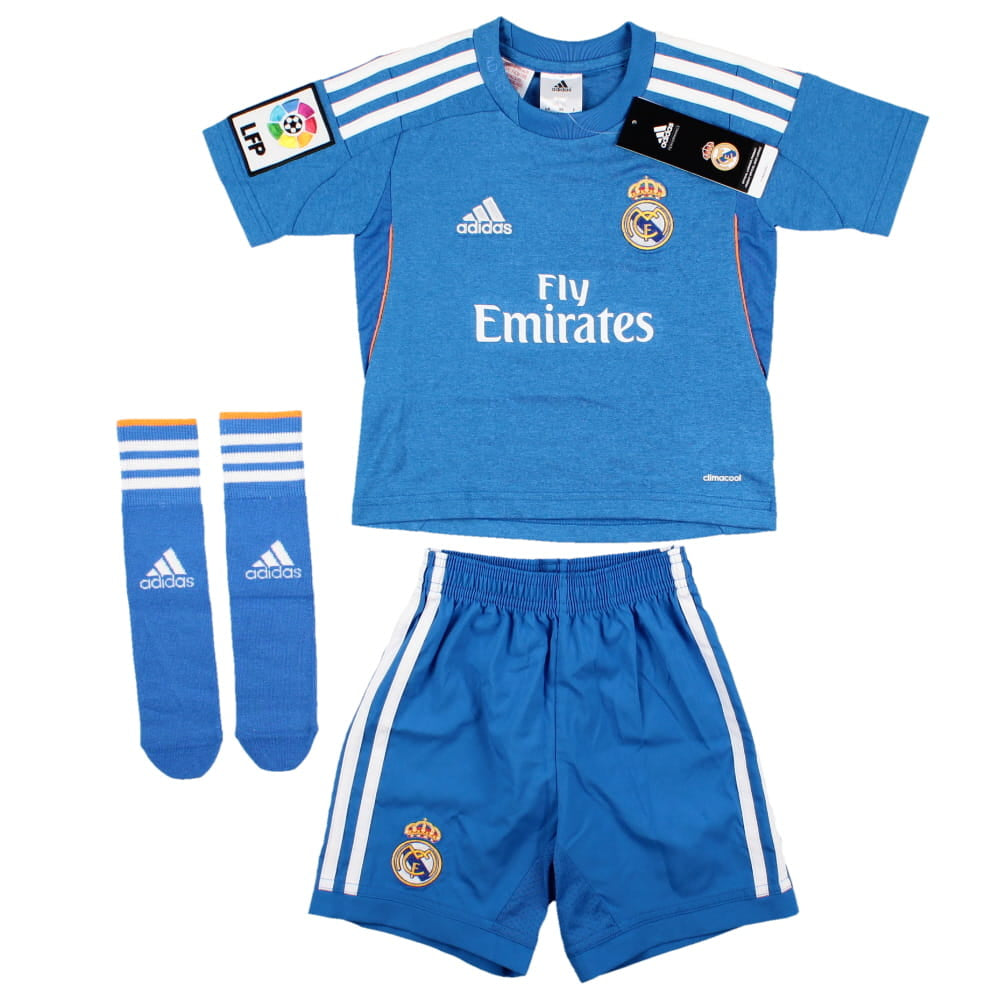 Real Madrid 2013-14 Away Infant Kit (Bale #11) (1-2y) (Mint)