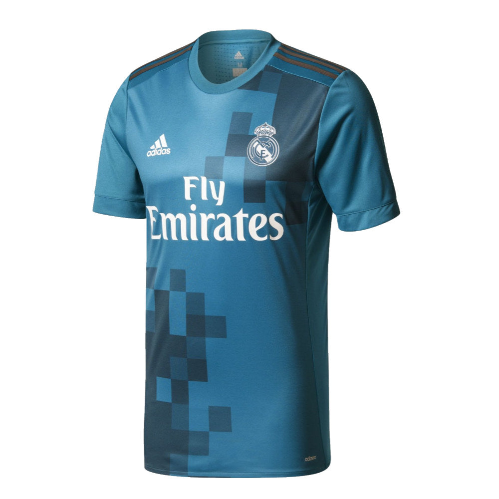 Real Madrid 2017-18 Third Shirt (7-8y) Isco #22 (Mint)