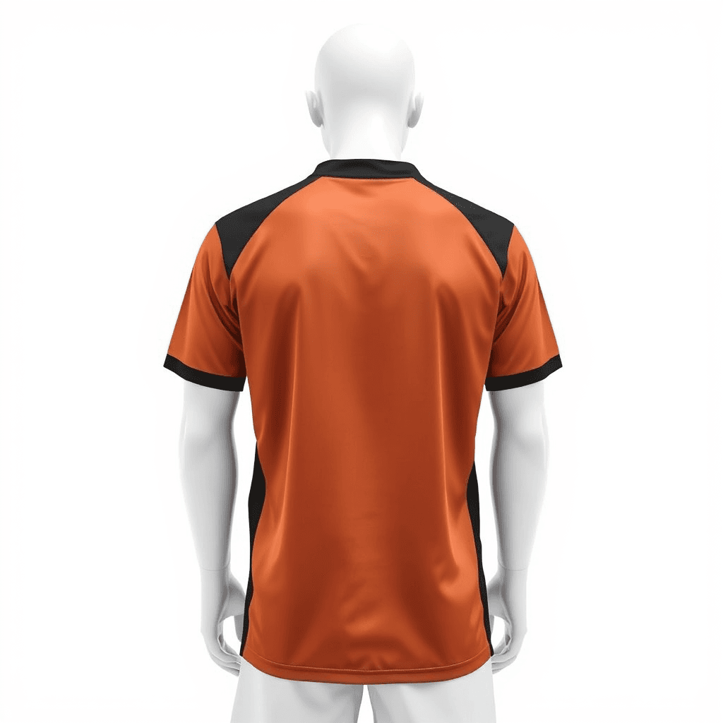 Away Jersey — Bronze & Black back view