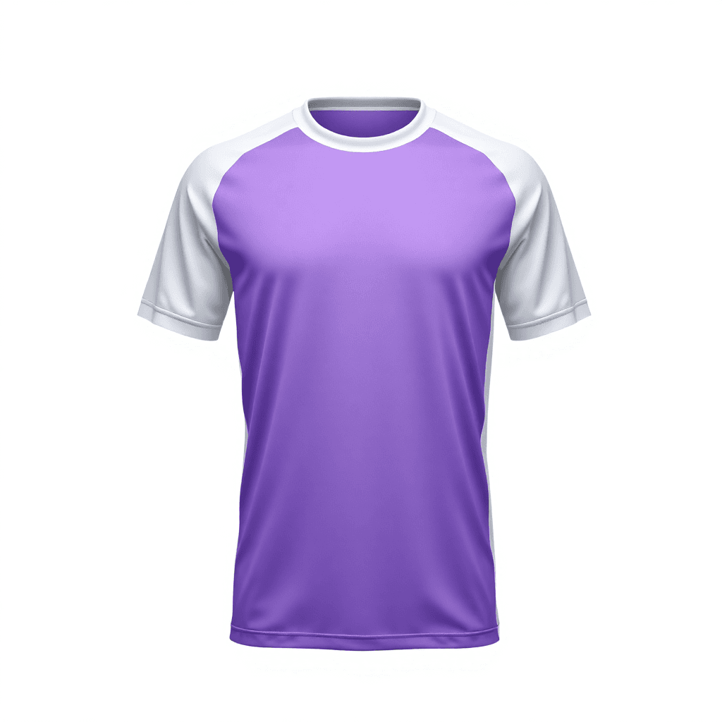 Away Jersey — Lavender & White