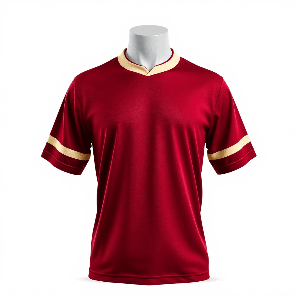 Away Jersey — Maroon & Cream