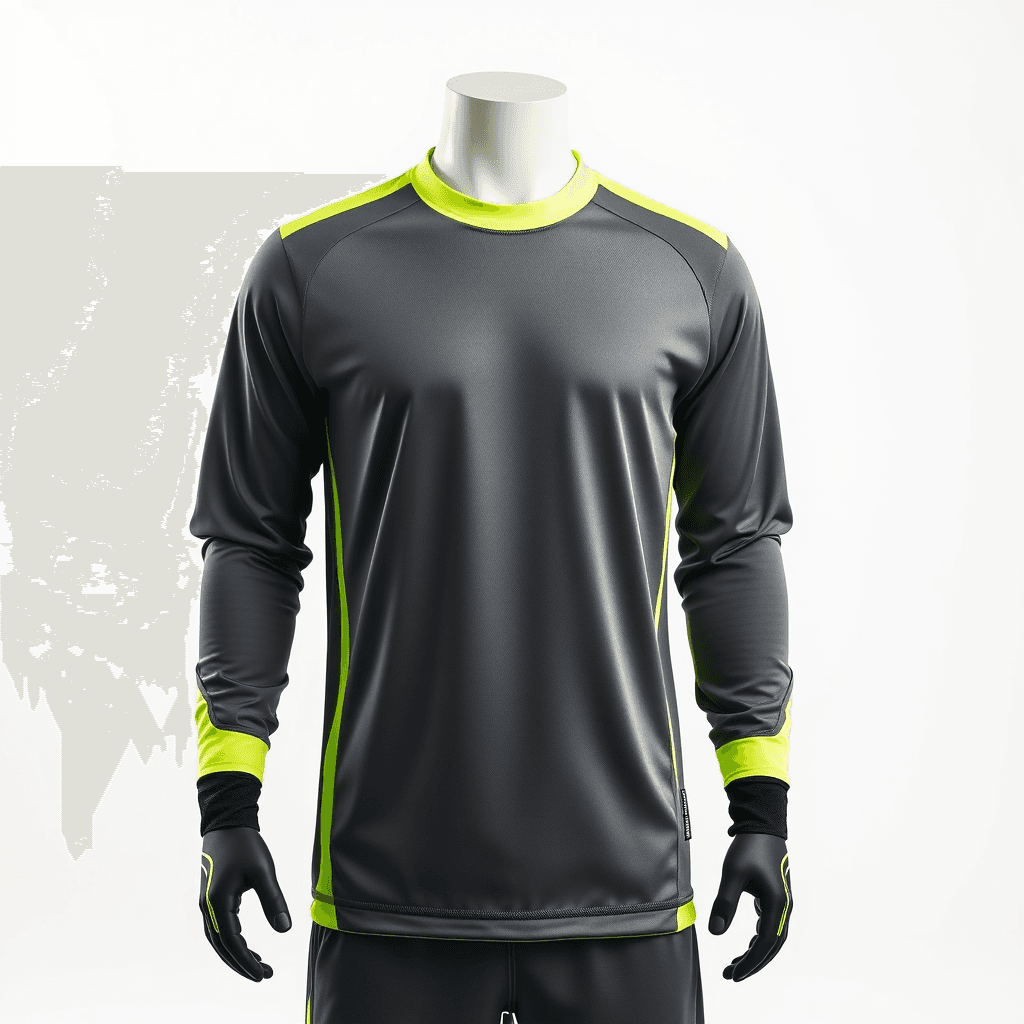 Goalkeeper Jersey — Grey & Lime