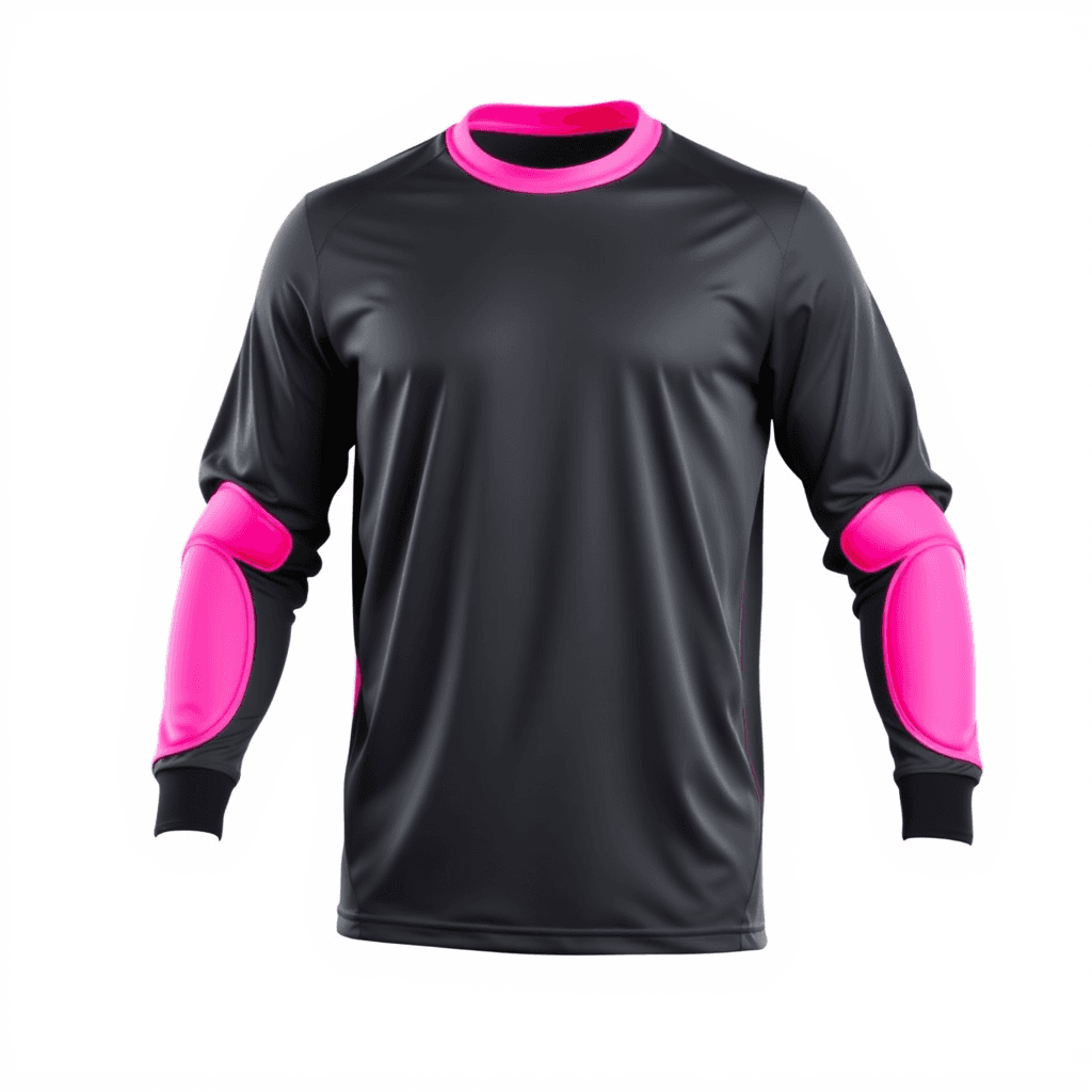 Goalkeeper Jersey — Grey & Pink