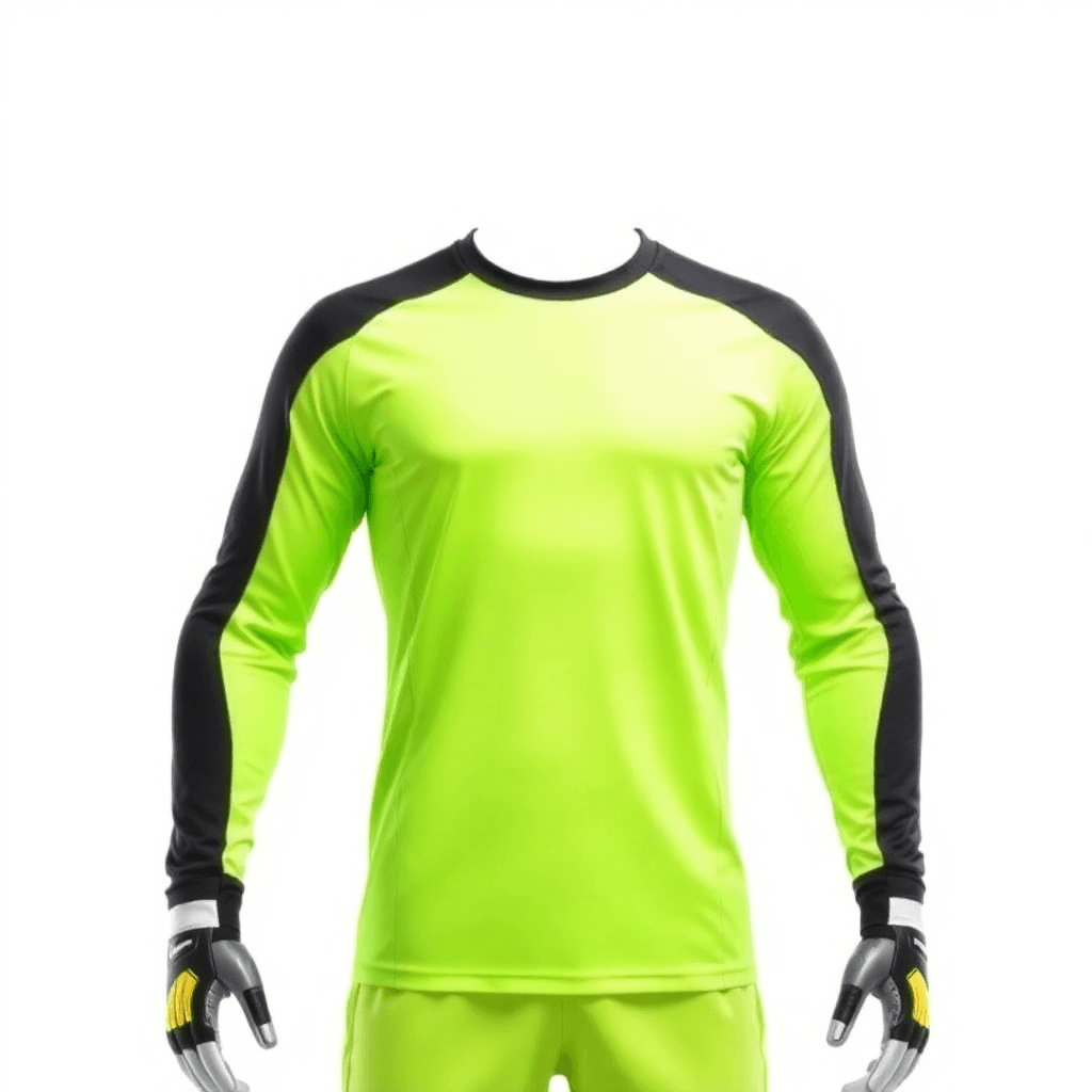 Goalkeeper Jersey — Lime & Black