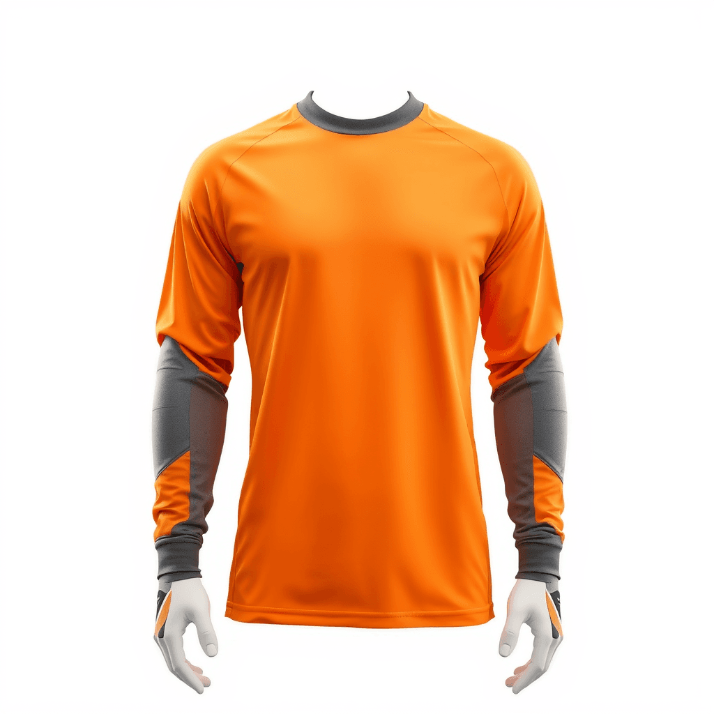 Goalkeeper Jersey — Orange & Grey