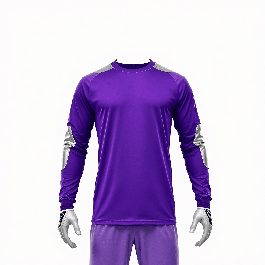 Goalkeeper Jersey — Purple & Silver
