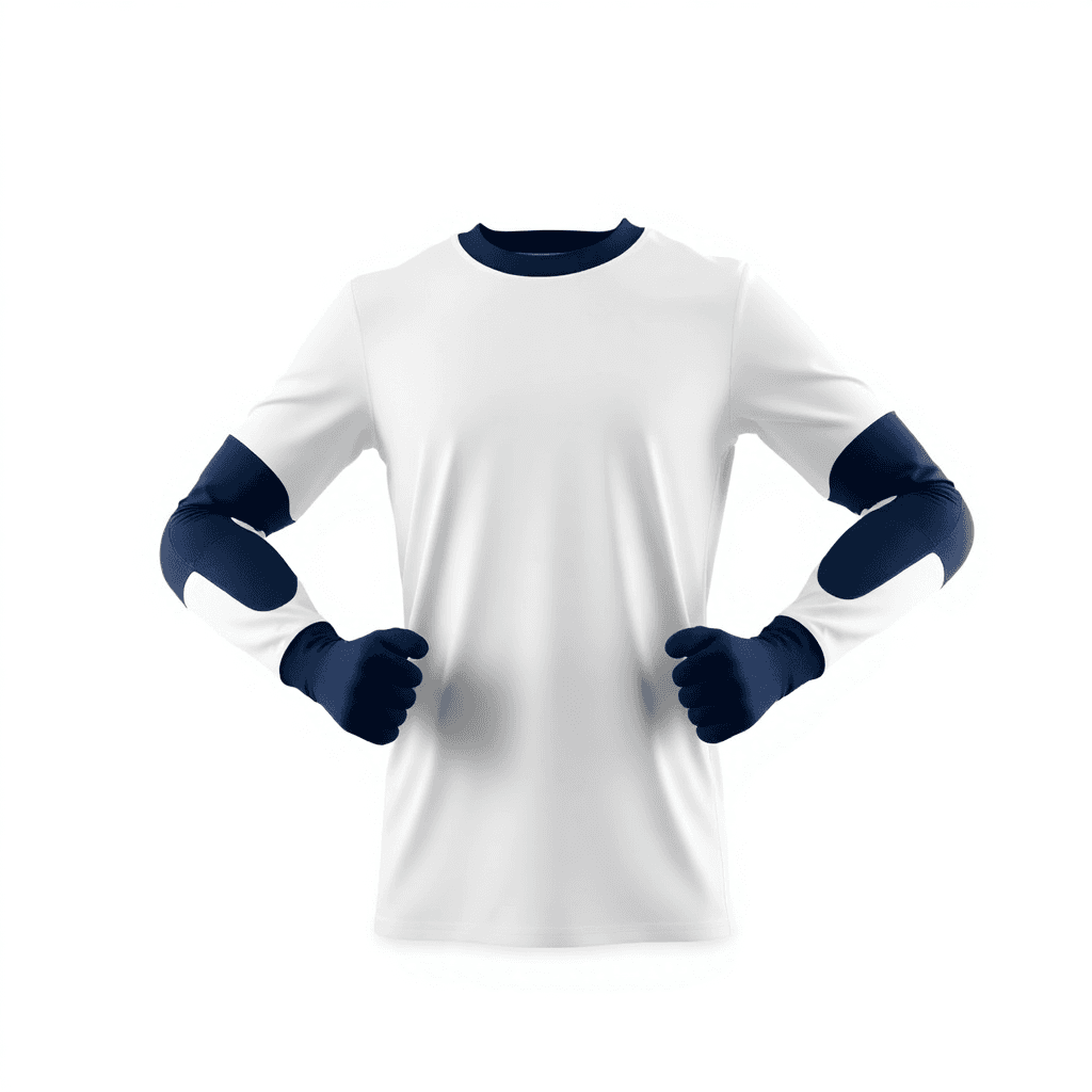 Goalkeeper Jersey — White & Navy