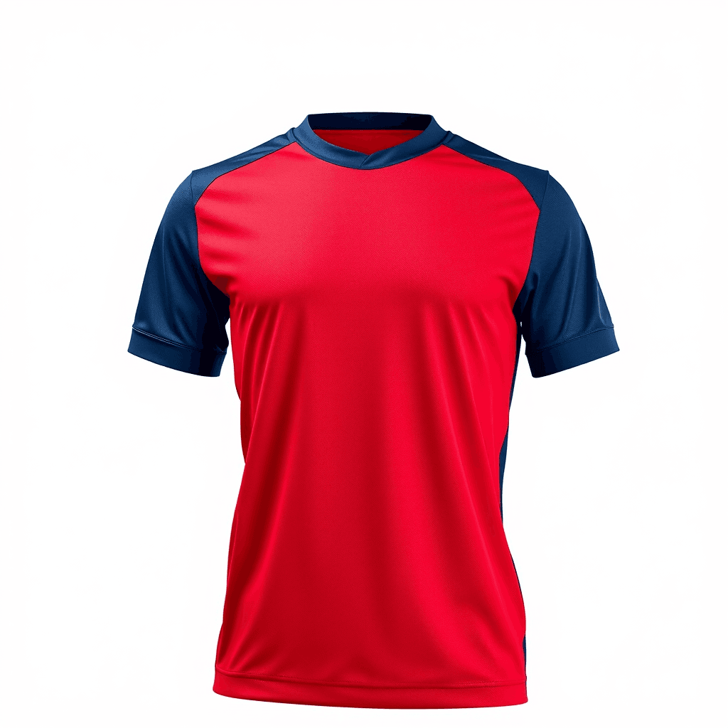 Home Jersey — Crimson & Navy