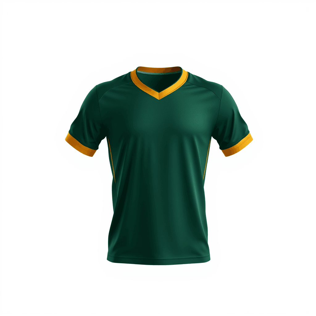 Home Jersey — Forest Green & Gold