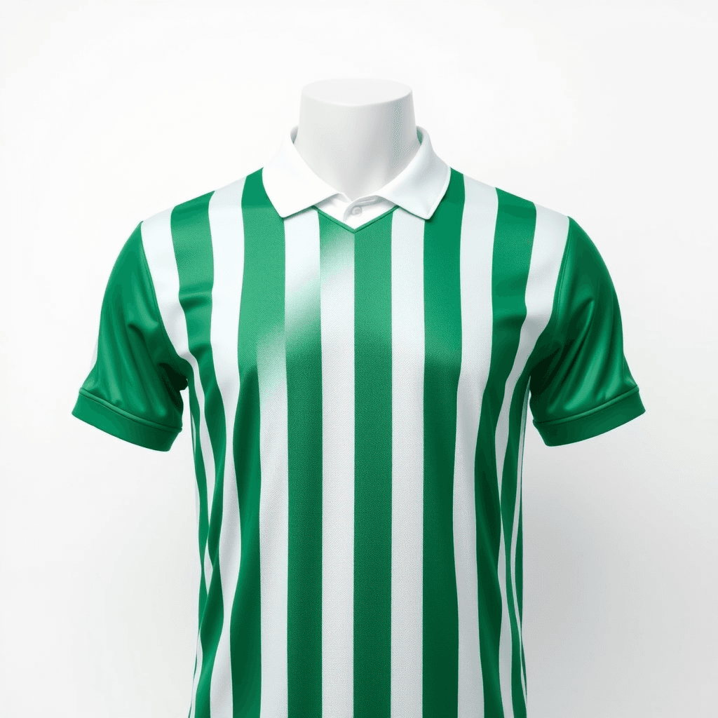 Retro Stripe Jersey — Emerald