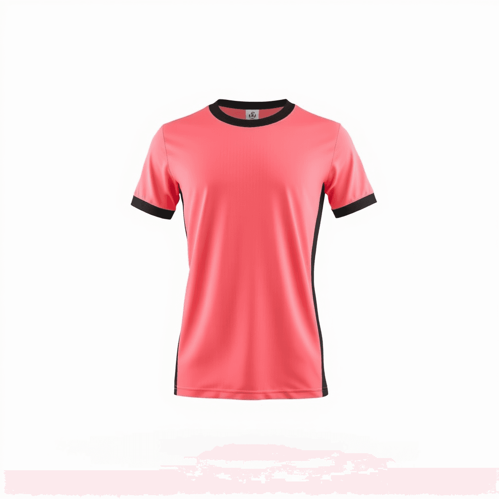 Third Kit Jersey — Coral & Black