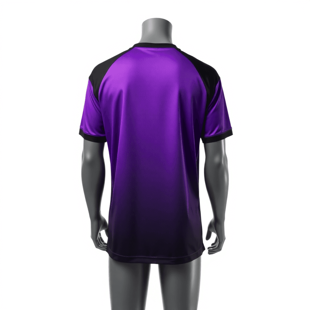 Third Kit Jersey — Purple Fade back view