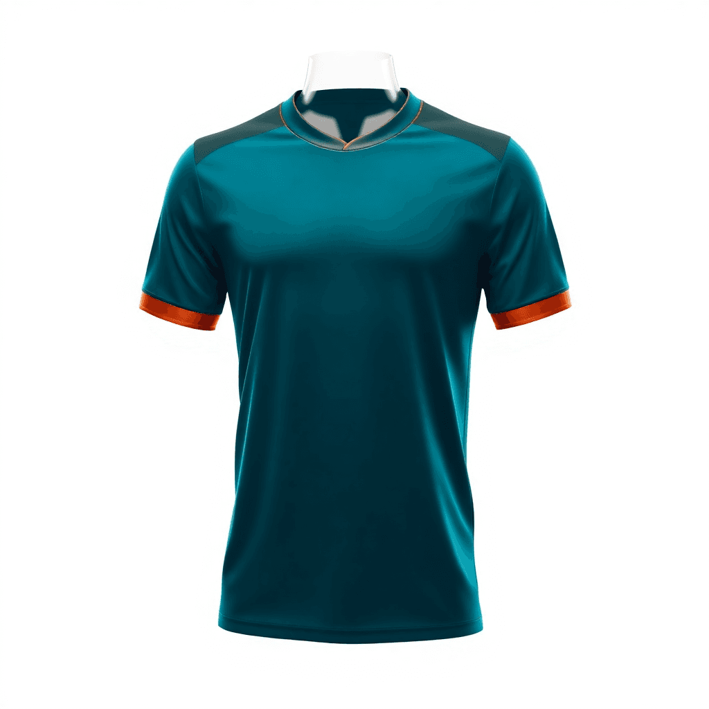 Third Kit Jersey — Teal & Copper