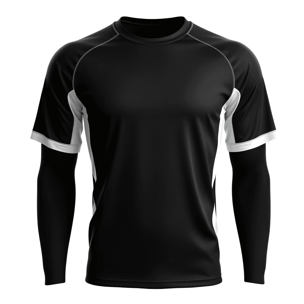 Training Jersey — Black & White