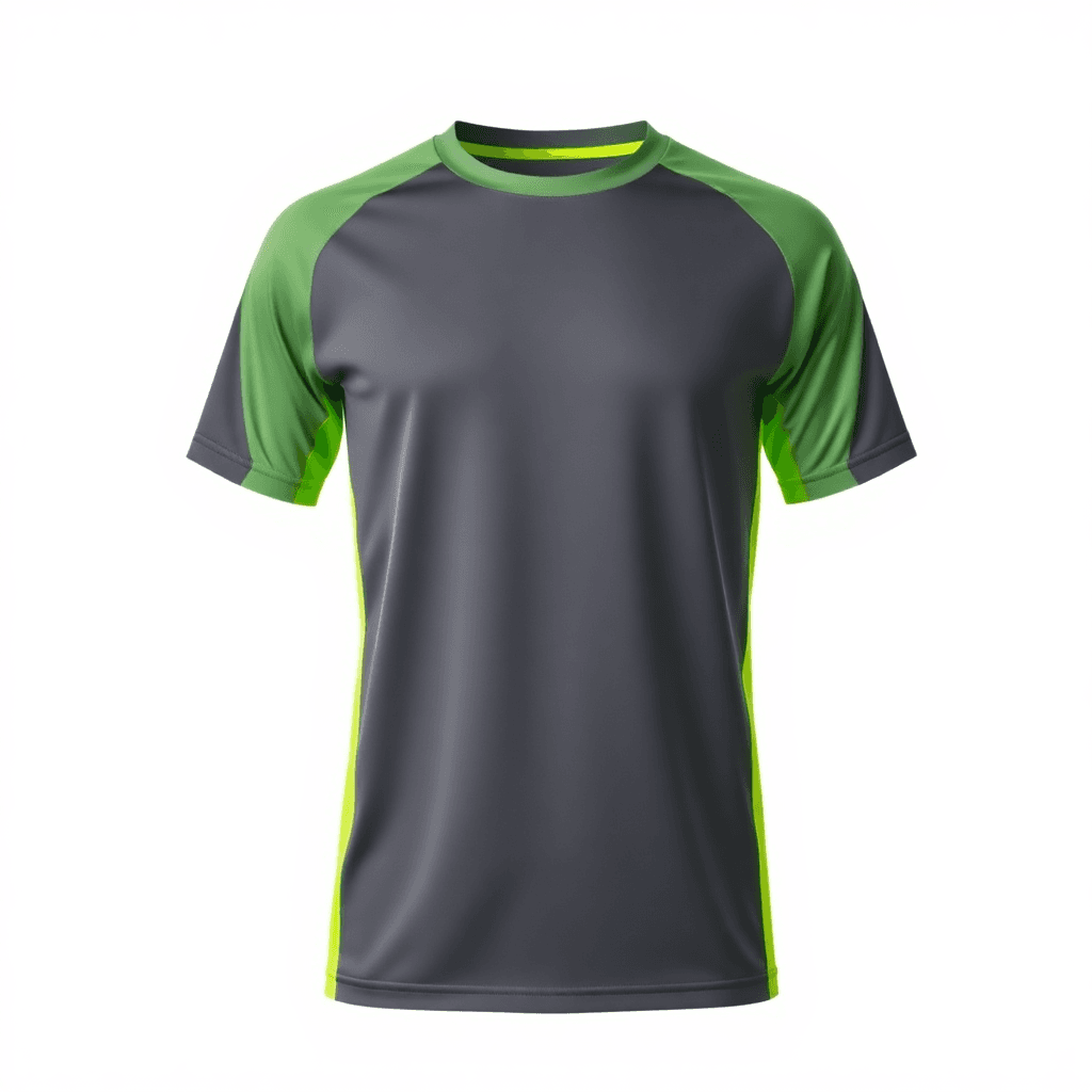 Training Jersey — Charcoal & Lime