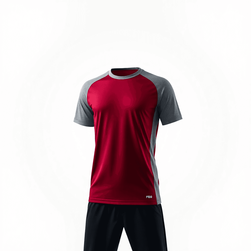 Training Jersey — Maroon & Grey