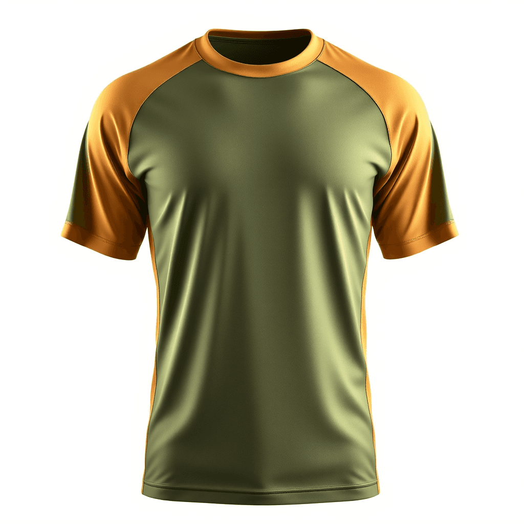Training Jersey — Olive & Tan