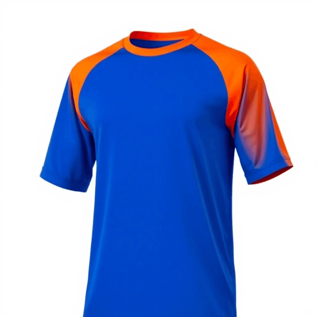 Training Jersey — Royal Blue & Orange