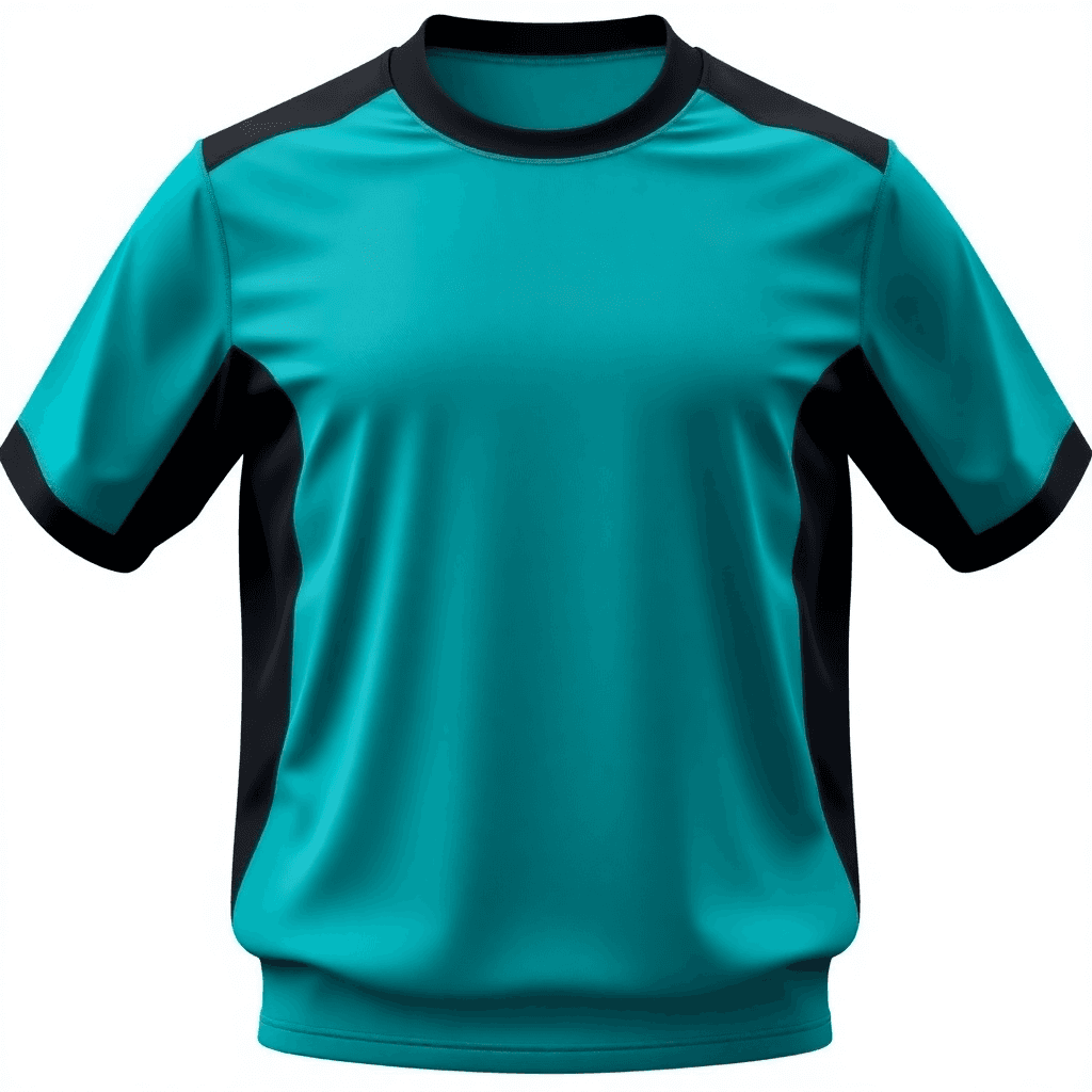 Training Jersey — Teal & Black