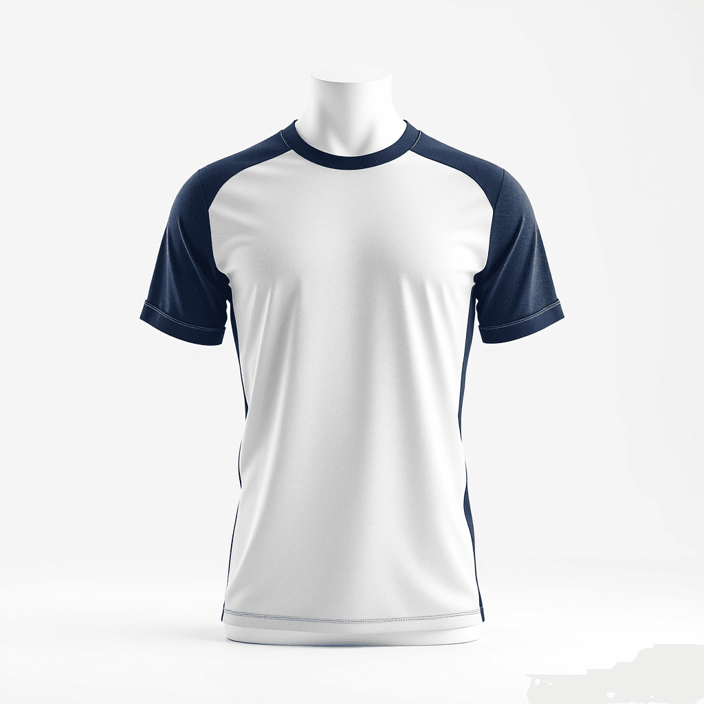 Training Jersey — White & Navy